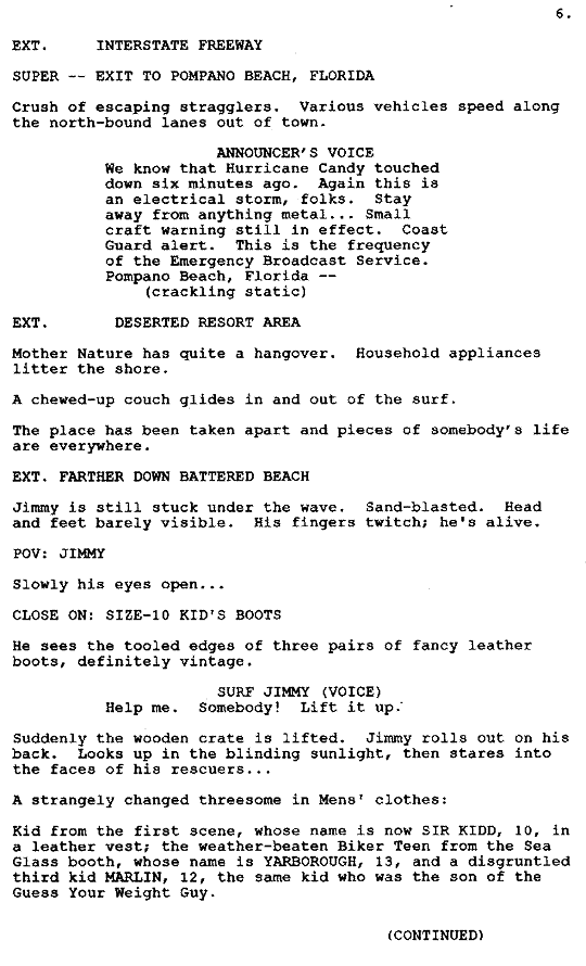 "Surf Jimmy", Page 6