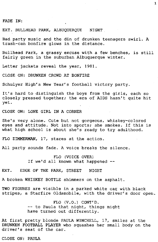 "Choosing Paula", Page 1